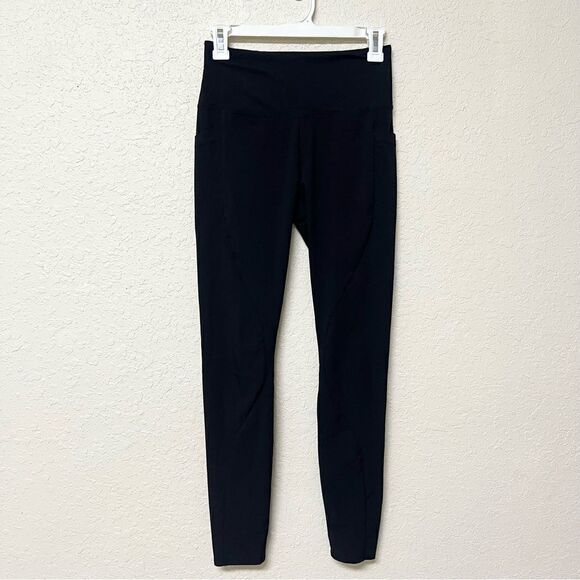 Athleta Women's Quest Hybrid Tight Legging Black 598482 Size 2 Pockets - Picture 1 of 7